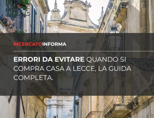 Errori da evitare quando si compra casa a Lecce