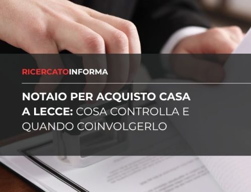 Notaio per acquisto casa a Lecce: cosa controlla e quando coinvolgerlo